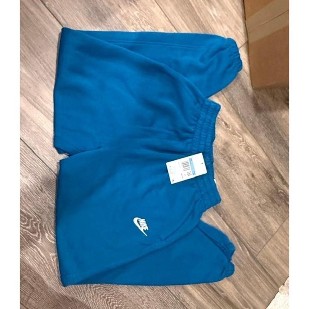 Nike Kids Sportswear Loose Fit Fleece Joggers Blue M DQ5191-416